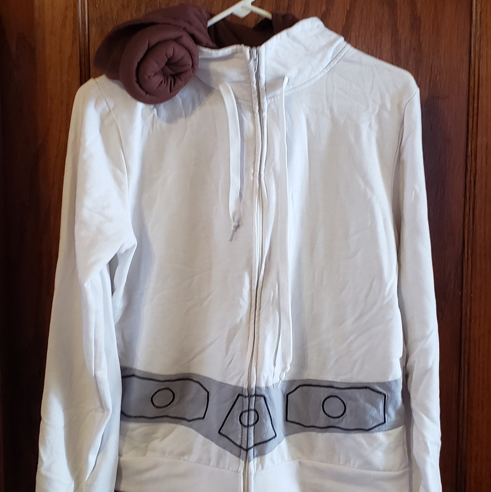 Princess Leia star wars hoodie sz L